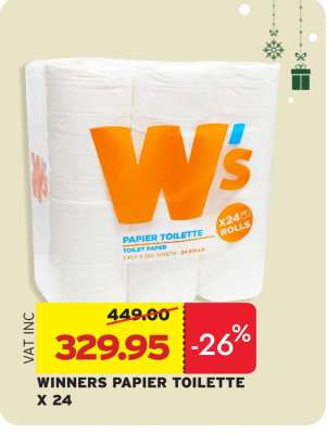 WINNERS PAPIER TOILETTE X 24