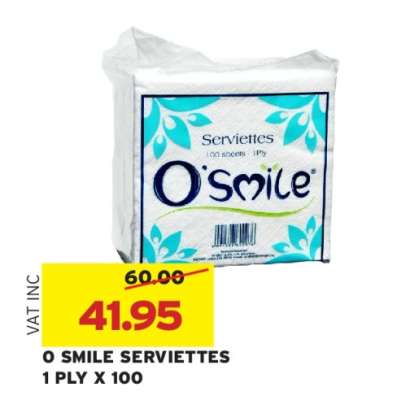 O'SMILE SERVIETTES
