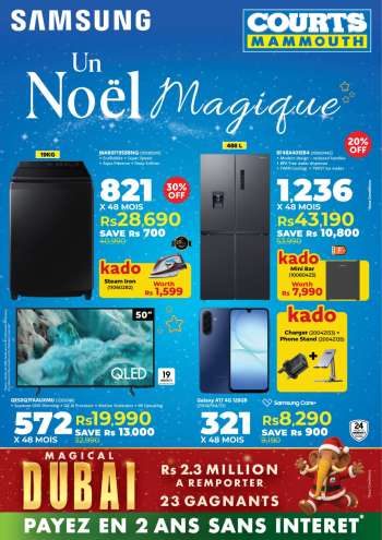 thumbnail - Catalogue Courts Mammouth - Samsung - Un Noël Magique