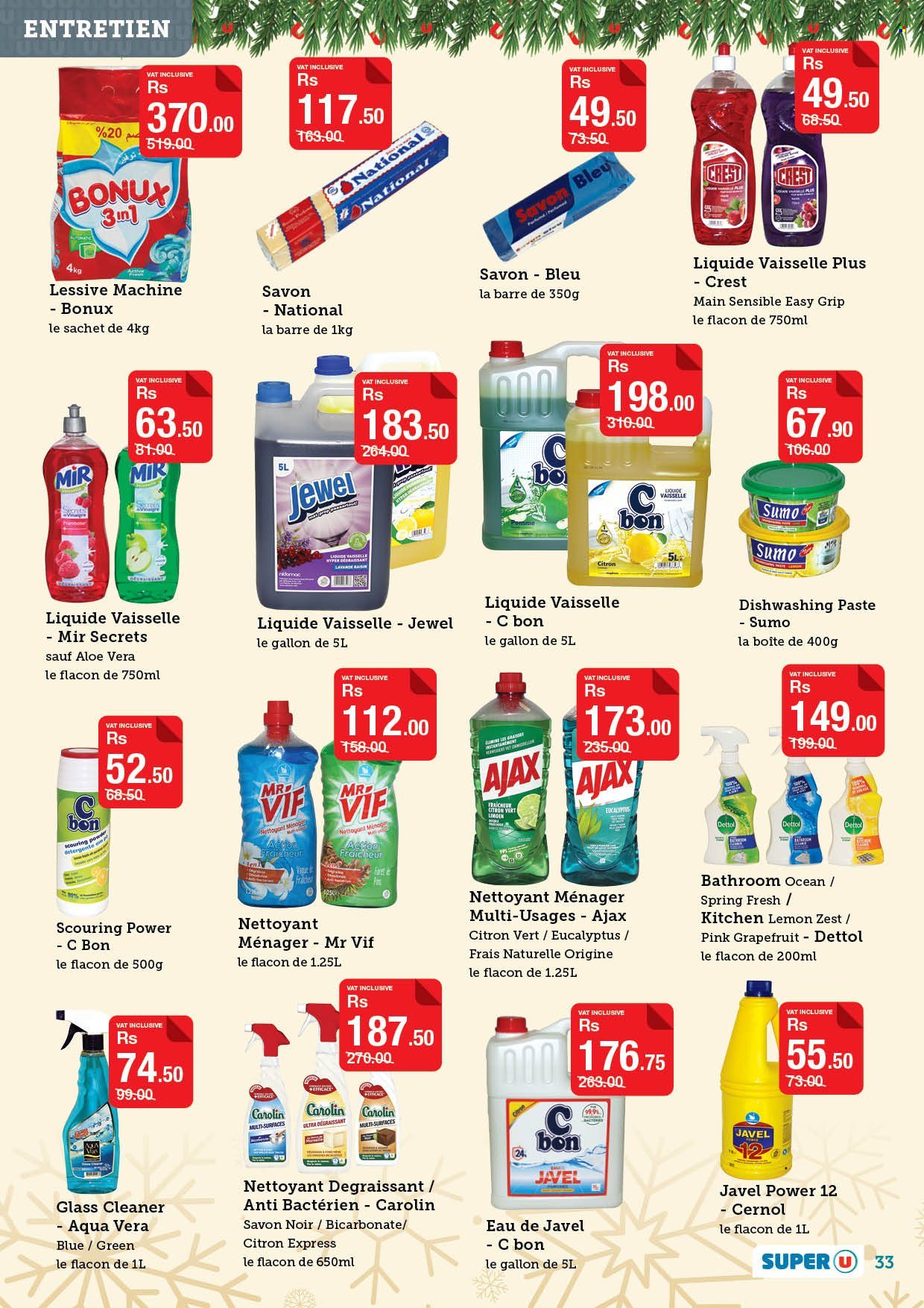 Catalogue Super U - 12/12/2025 - 16/01/2026. Page 33