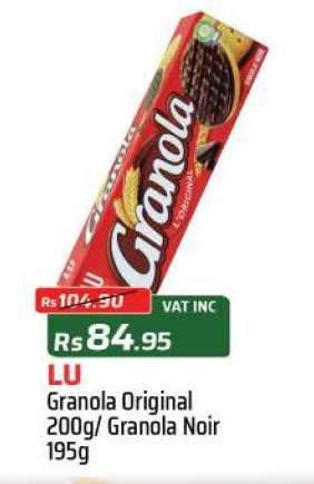 Granola Original 200g/ Granola Noir 195g