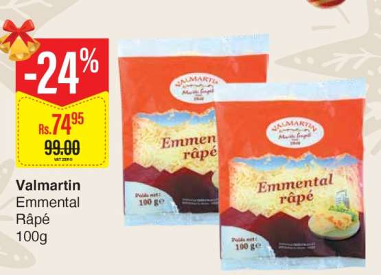 Valmartin Emmental Râpé