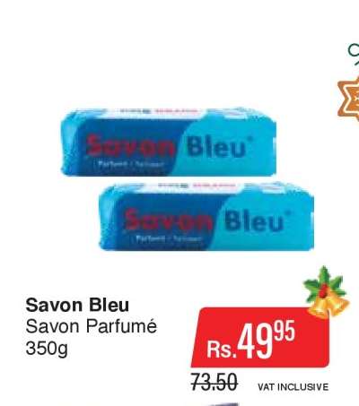 Savon bleu