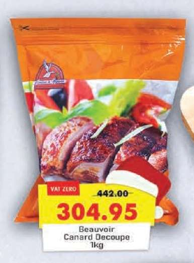 Beauvoir Canard Decoupe 1kg