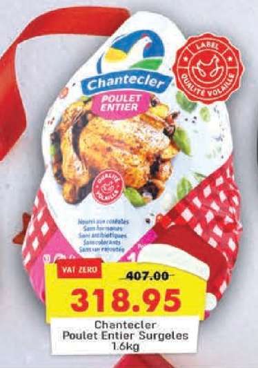 Chantecler Poulet Entier Surgeles