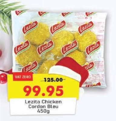 Lezita Chicken Cordon Bleu 450g