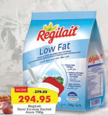 Regilait Demi Ecreme Sachet Assis 750g