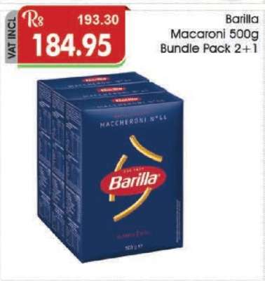 Barilla Macaroni 500g Bundle Pack 2+1