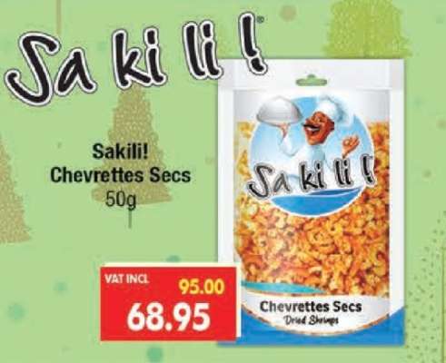 Sakili! Crevettes Secs