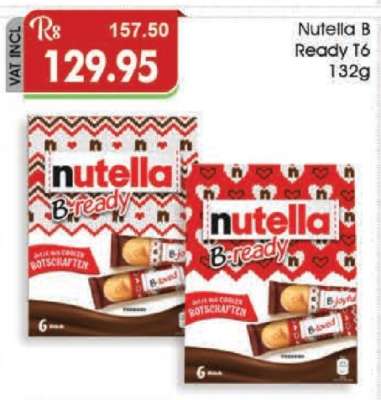 Nutella B-Ready T6 132g
