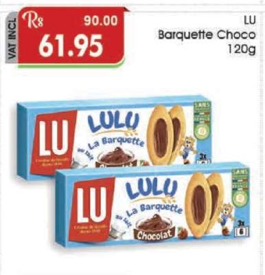 LU Barquette Choco 120g