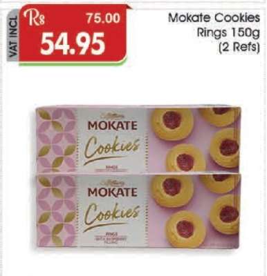 Mokate Cookies Rings 150g (2 Refs)