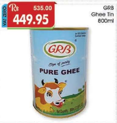 GRB Ghee Tin 800ml