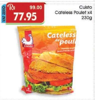 Cuisto Cateless Poulet x4 230g