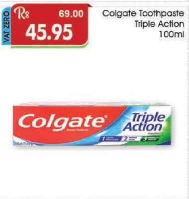 Colgate Toothpaste Triple Action 100ml