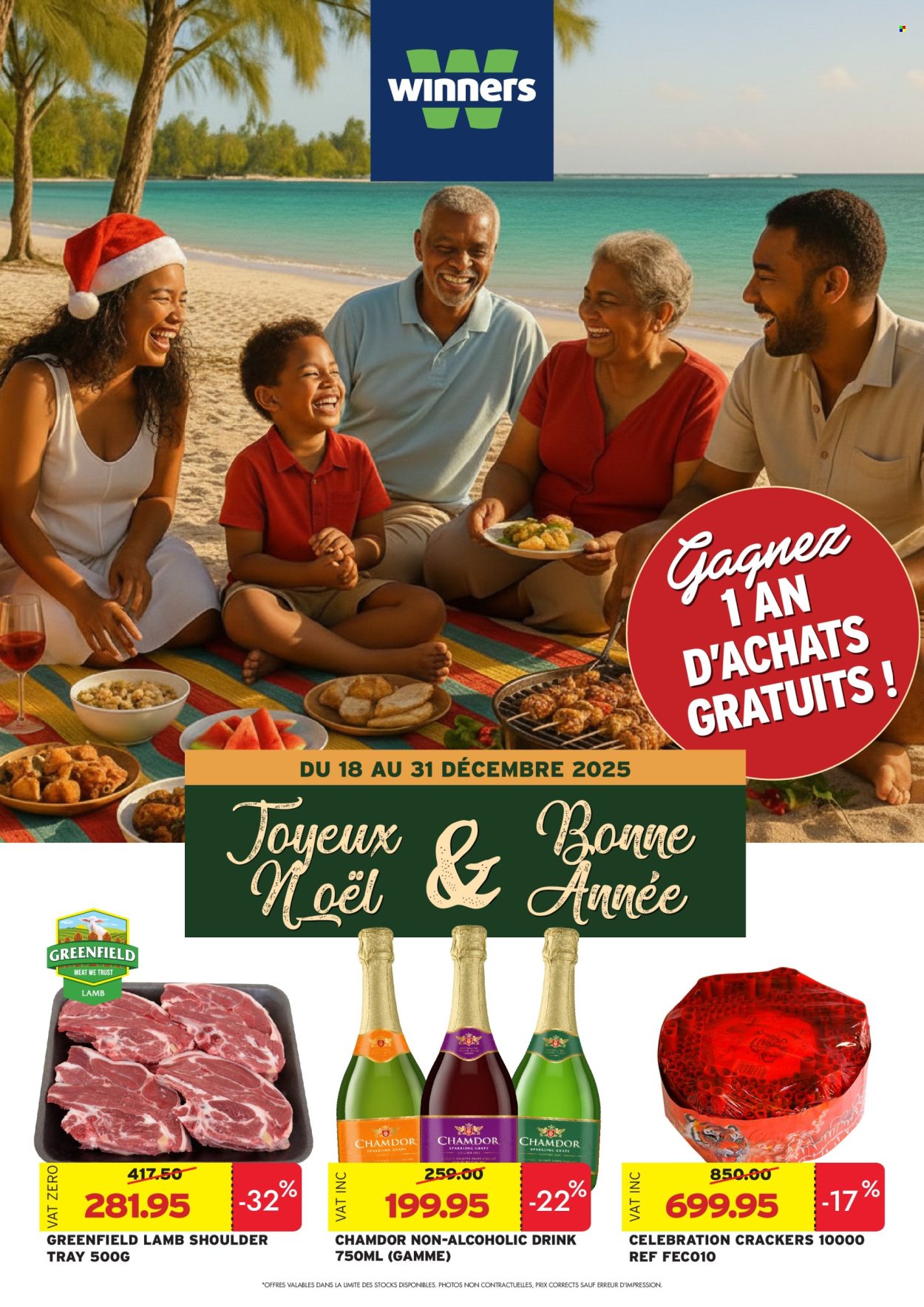 Catalogue Winners - 18/12/2025 - 31/12/2025. Page 1