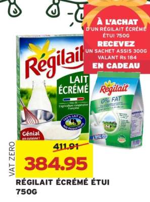 REGILAIT ECREME ETUI 750G