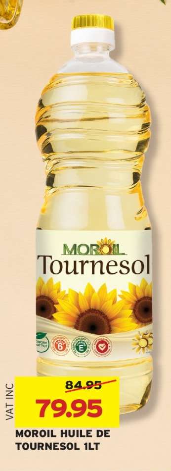 MOROIL HUILE DE TOURNESOL 1LT