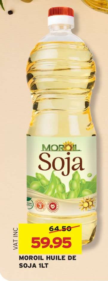 MOROIL HUILE DE SOJA 1LT