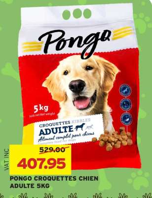PONGO CROQUETTES CHIEN ADULTE 5KG