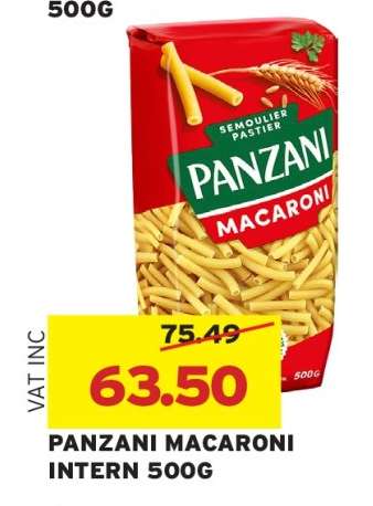 PANZANI MACARONI INTERN 500G