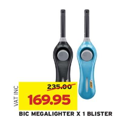 BIC MEGALIGHTER X 1 BLISTER