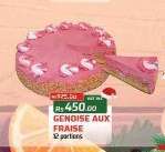GENOISE AUX FRAISE