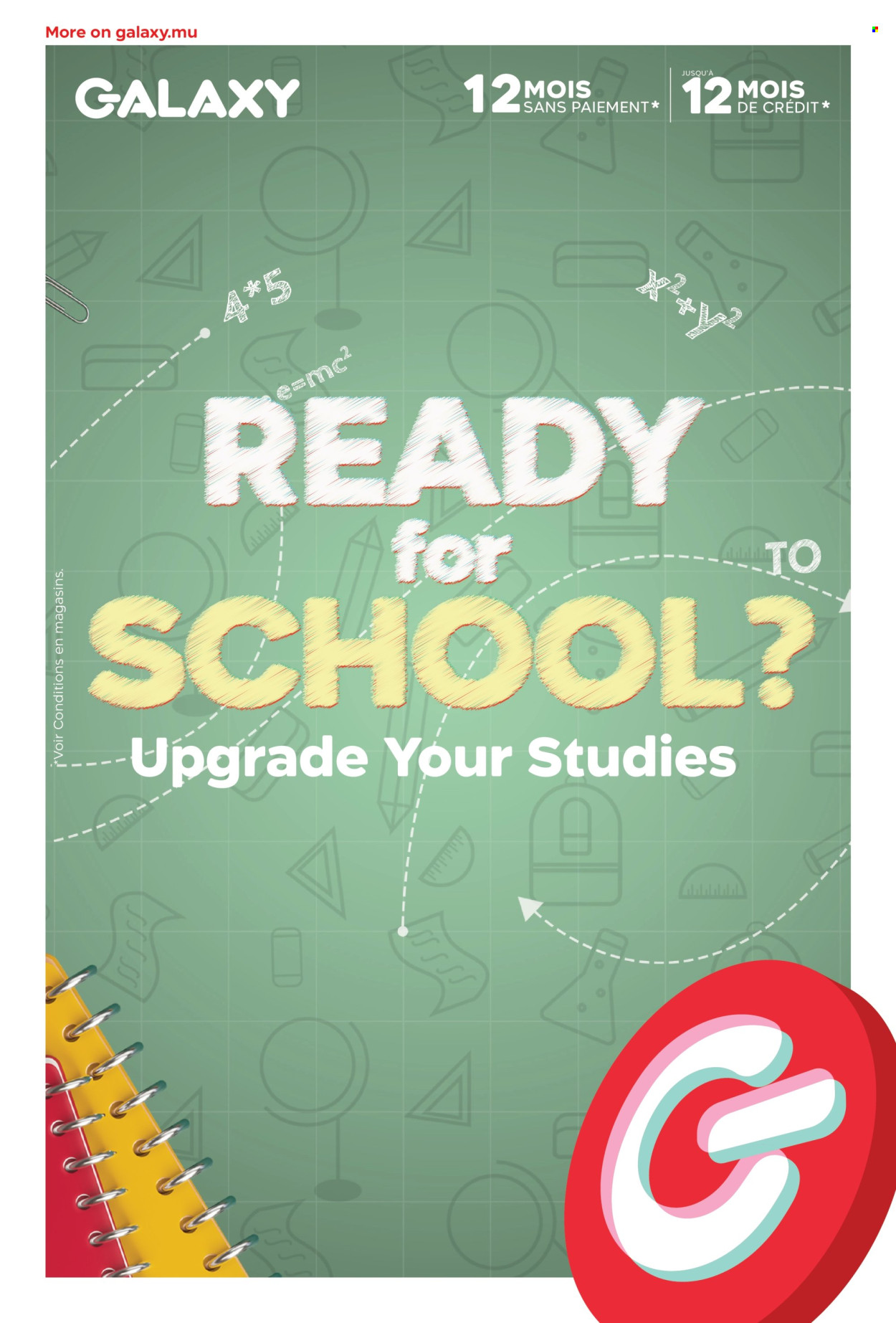 Catalogue Galaxy. Page 1