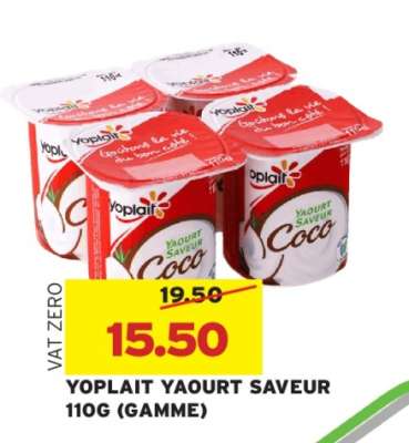 YOPLAIT YAOURT SAVEUR 110G (GAMME)