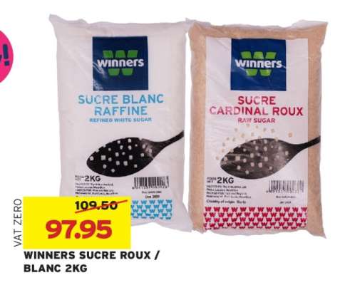 WINNERS SUCRE ROUX/BLANC 2KG