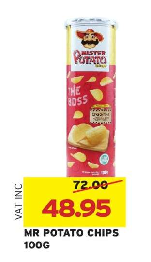 MR POTATO CHIPS 100G