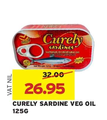 Curely Sardine Veg Oil