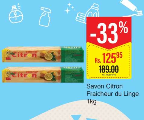 Savon Citron Fraicheur du Linge