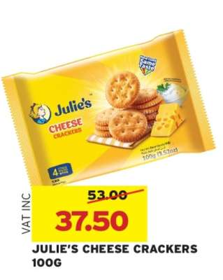 JULIE'S CHEESE CRACKERS