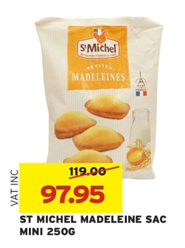 ST MICHEL MADELEINE SAC MINI 250G