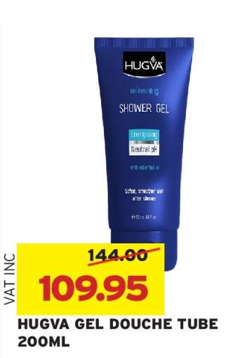 HUGVA GEL DOUCHE TUBE 200ML