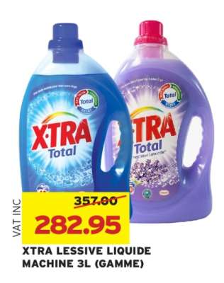 XTRA LESSIVE LIQUIDE MACHINE 3L (GAMME)
