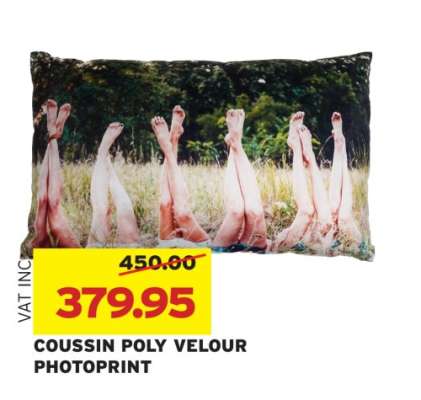 COUSSIN POLY VELOUR PHOTOPRINT