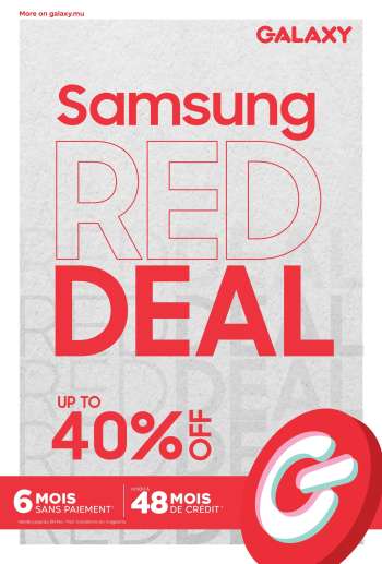 thumbnail - Catalogue Galaxy - Samsung Readeal