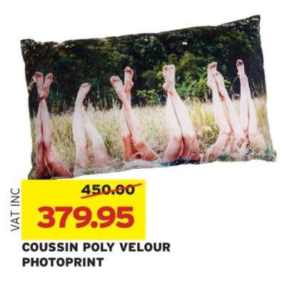 COUSSIN POLY VELOUR PHOTOPRINT