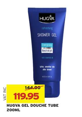 HUGVA GEL DOUCHE TUBE 200ML