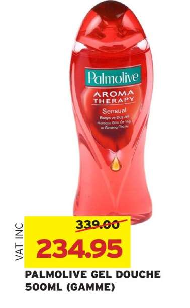 PALMOLIVE GEL DOUCHE 500ML (GAMME)