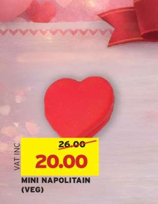 MINI NAPOLITAIN (VEG)