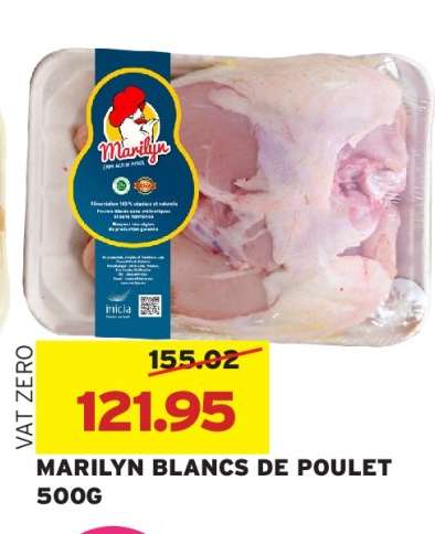 MARILYN BLANCS DE POULET 500G