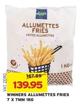 WINNERS ALLUMETTES FRIES