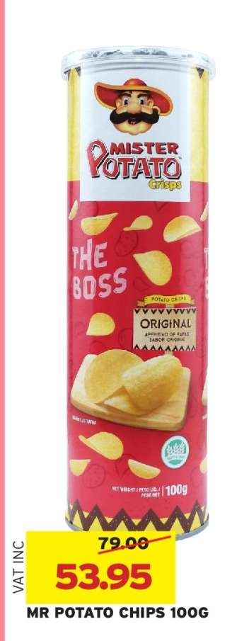 MR POTATO CHIPS 100G