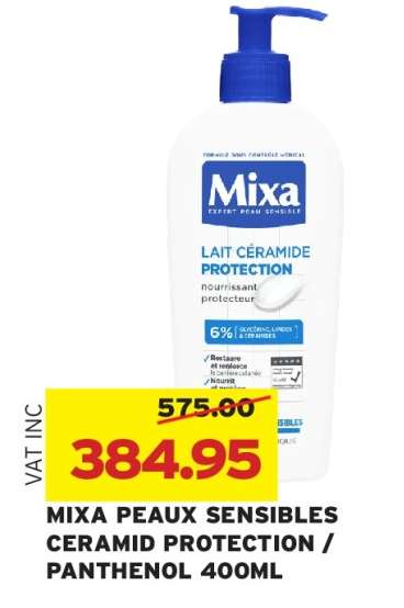 MIXA PEAUX SENSIBLES CERAMID PROTECTION/PANTHENOL 400ML