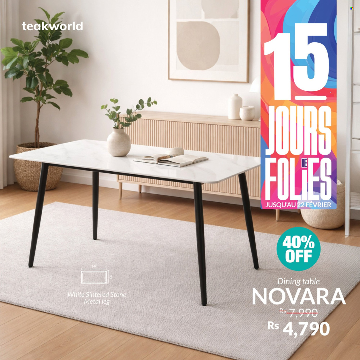 Catalogue Teak World - 07/02/2026 - 22/02/2026. Page 16