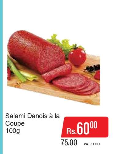Salami Danois à la Coupe