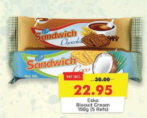Esko Biscuit Cream 150g